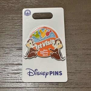 Disney Parks Chip & Dale First Visit Walt Disney World Pin - 2026